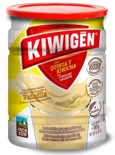KIWIGEN Vainilla con Quinua & Kiwicha 7.05 OZ
